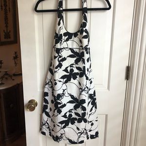 Carmen Marc Valvo Foral Print Dress